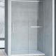 Душевая дверь Vincea Slim Soft 130 VDS-1SS130CL профиль Хром стекло прозрачное