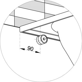Комплект анкеров для ванны Bette Z0008669 3 штуки