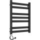 Полотенцесушитель электрический Laris Гефест ЧКЧ П7 500х800 R 73207617 Черный муар