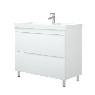 Тумба под раковину Corozo Юта Z2 100см белый SD-00000908