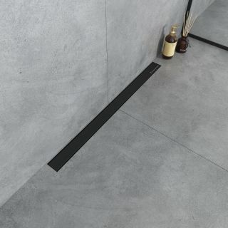 Душевой лоток Boheme Premium Linear 982-80-B 80см чёрный