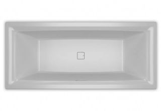 Акриловая ванна Riho Still Square Fall Plug and Play B100060005 R заполнение через перелив 170х75см белый