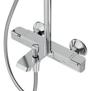 Душевая система AM.PM Func F078F500 с термостатом Хром