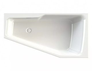 Акриловая ванна Riho Rethink Space Fall Plug and Play B112005005 L 160х75см белый
