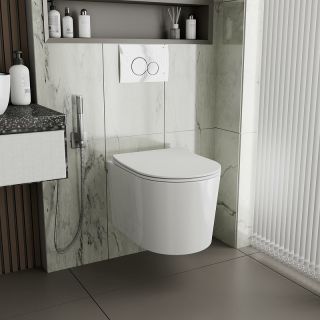 Комплект унитаза с инсталляцией Point Веста 886914SIOO+PN41701 с сиденьем Микролифт