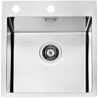 Кухонная мойка Alveus Pure 30 KMB-90 515x525 1103609 Брашированная сталь