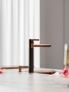 Смеситель для кухни Alveus Zina Monarch Copper 1136510 Черный Медь