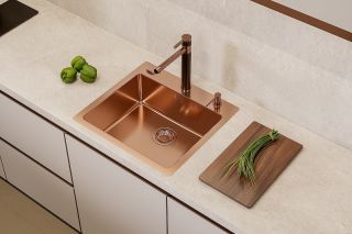 Смеситель для кухни Alveus Zina Monarch Copper 1136510 Черный Медь