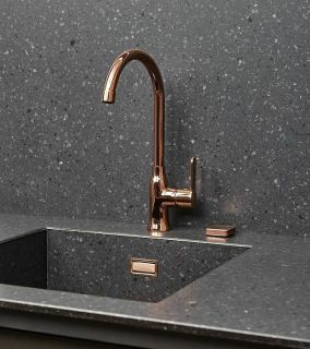 Смеситель для кухни Alveus Slim Monarch Copper new 1134834 Медь