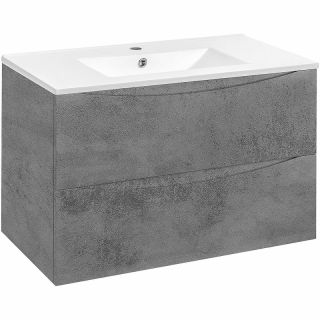 Тумба под раковину Vincea Mia 90 VMC-2MC900BT подвесная Beton