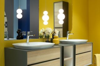 Раковина Serel Hera HR30TXS110H для установки в столешницу 60см белый