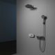 Душевой комплект Vincea Futura VSFW-2F12TGM с термостатом Вороненая сталь