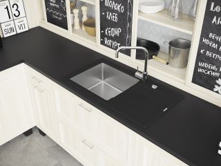 Кухонная мойка Florentina Комби 860 песочный