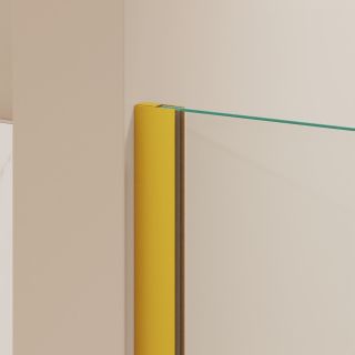 Душевая перегородка RGW WA-054Gb (WA-010Gb + Z-072Gb) 351005483-16 80 см  брашированное золото