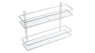 Полка Fixsen прямая двухэтажная цвет серый (FX-730-2)