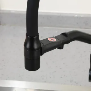 Смеситель для кухни Frap F4397-6 черный