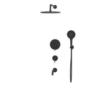 Душевой комплект WHITECROSS Y YSET07TOPBL чёрный матовый