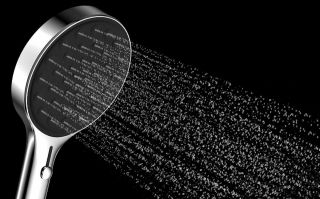 Душевой комплект Vincea Inspire VSFW-3I22MT3RGM встраиваемый, термостатический, двухрежимный, вороненая сталь