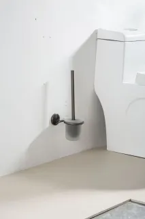 Ёршик для унитаза Gappo G30710-9 оружейная сталь