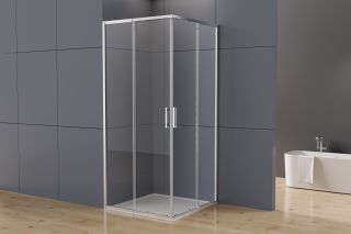 Душевой уголок Vincea Rapid-N VSS-3RN8010E10CL, (700-800)x(900-1000), хром, стекло прозрачное