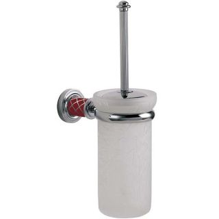 Ёршик для унитаза Boheme Murano 10913-R-CR хром/рубиновый