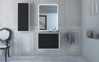 Тумба под раковину Cezares 70x48 Grafite Bellagio 54715