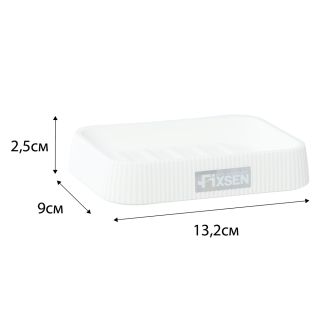 Мыльница Fixsen WHITE WOOD (FX-402-4)