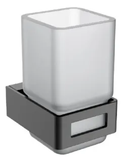 Стакан для зубных щёток Boheme Q 10944-GM оружейная сталь