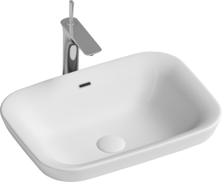 Встраиваемая раковина Ceramica Nova Element CN6041 58см белый