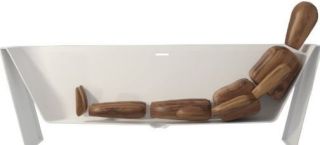 Акриловая ванна Riho Inspire Velvet B085001220 180х80см чёрный матовый/белый матовый