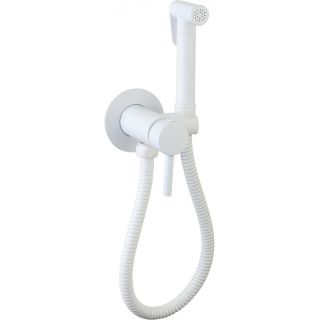 Гигиенический душ со смесителем CeramaLux KRS/005 белый матовый
