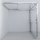 Душевой уголок Vincea Garda VSS-1G1212CL 120x120 см