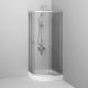 Душевой уголок AM.PM X-Joy Twin Slide 80х80 W88E-205-080MT64 профиль Хром матовый стекло прозрачное