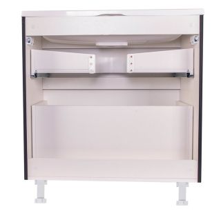 Тумба под раковину Style Line Бергамо СС-00002313 мини 80 Люкс антискрейтч Plus 80 см