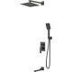 Душевая система Grossman Style 501.K35.05.210 Черная матовая
