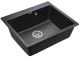 Мойка кухонная Paulmark Kante PM106052-BL чёрный