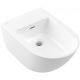 Биде Villeroy Boch Subway 3.0 настенный, 375 x 560 mm, Stone White CeramicPlus 447000RW белый камень