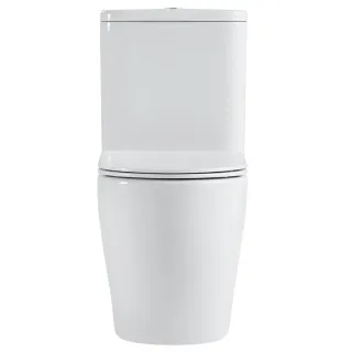 Унитаз-компакт Black&White Universe 7789W безободковый белый