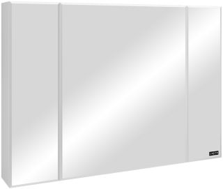 Зеркальный шкаф СанТа Стандарт 113012 100см белый