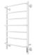 Электрический полотенцесушитель Larusso Евромикс П7 50x80см белый матовый 4670078536471