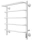 Электрический полотенцесушитель Larusso Стандарт П5 50x60см с полкой белый матовый 4670078536587