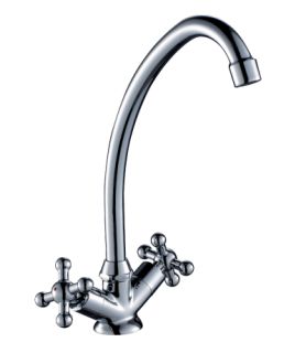 Смеситель для кухонной мойки Rossinka G02-71 Хром