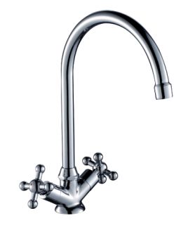 Смеситель для кухонной мойки Rossinka G02-72 Хром