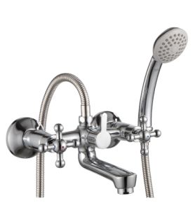 Смеситель для ванны и душа Rossinka G02-83 Хром