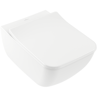 Унитаз подвесной Villeroy Boch с сиденьем  Venticello 4611RS01 альпийский белый