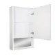 Зеркало-шкаф Reflexion Box White 50 RF2420WH с подсветкой 50х80