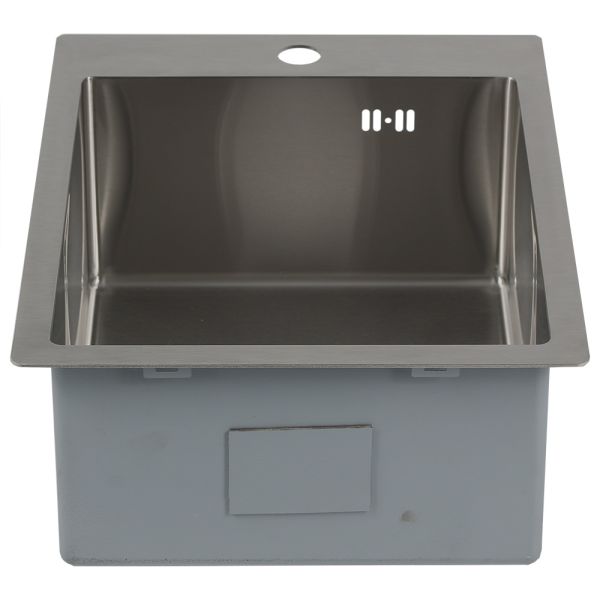 Мойка R4050H Melana ProfLine 3,0/200 сатин в комплекте с коландером