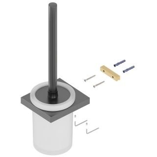 Ёршик для туалета Timo Petruma 15261/18 чёрное золото