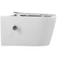 Унитаз подвесной ArtMax Zoe AM9322C1CHR/SC с функцией биде безободковый с сиденьем микролифт белый