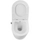 Унитаз подвесной ArtMax Zoe AM9322C1CHR/SC с функцией биде безободковый с сиденьем микролифт белый